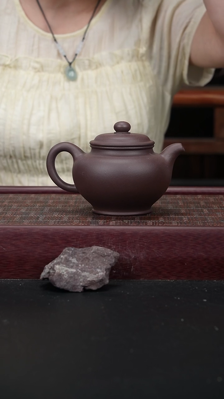 茶壶紫砂紫泥掇只280cc