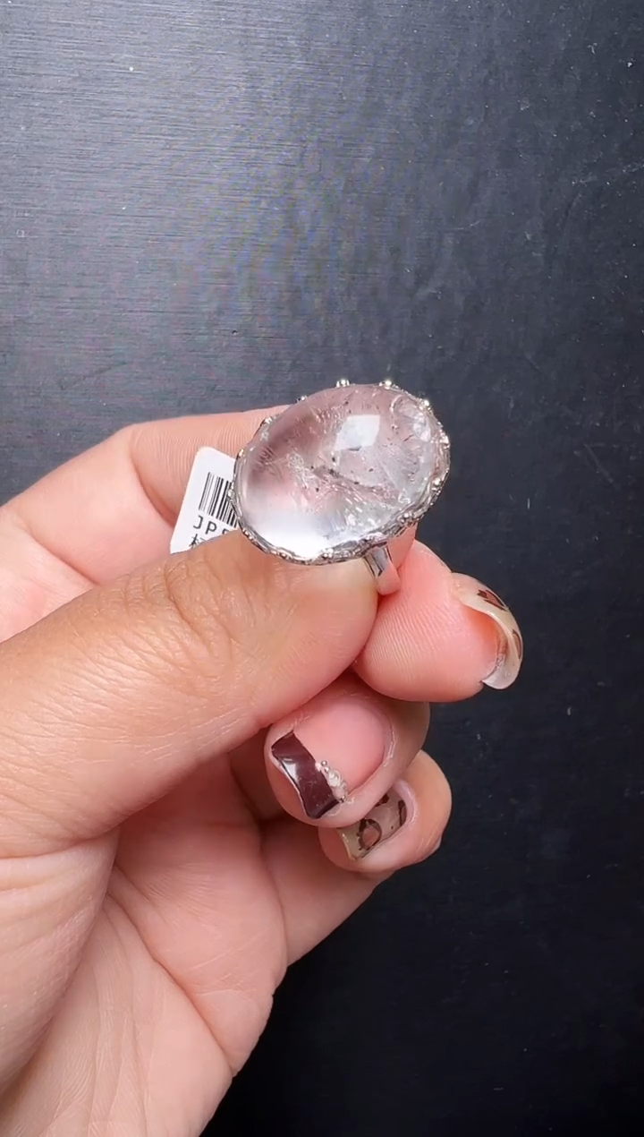 未镶嵌戒指水晶水胆戒指 JP56554