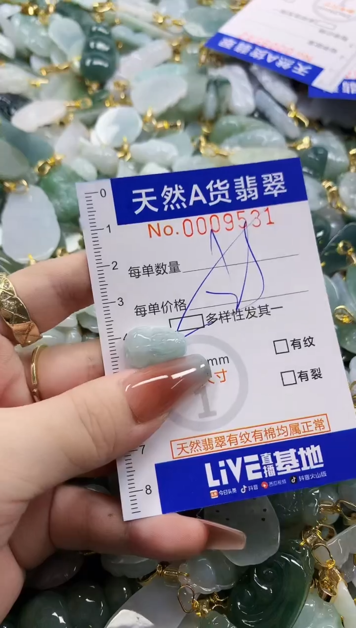 颈饰未镶嵌翡翠天然A货翡翠