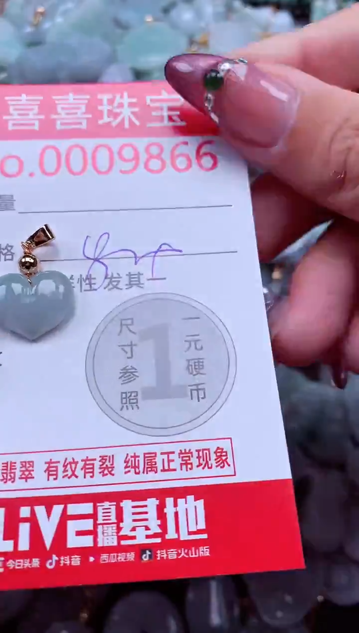 颈饰未镶嵌翡翠9866