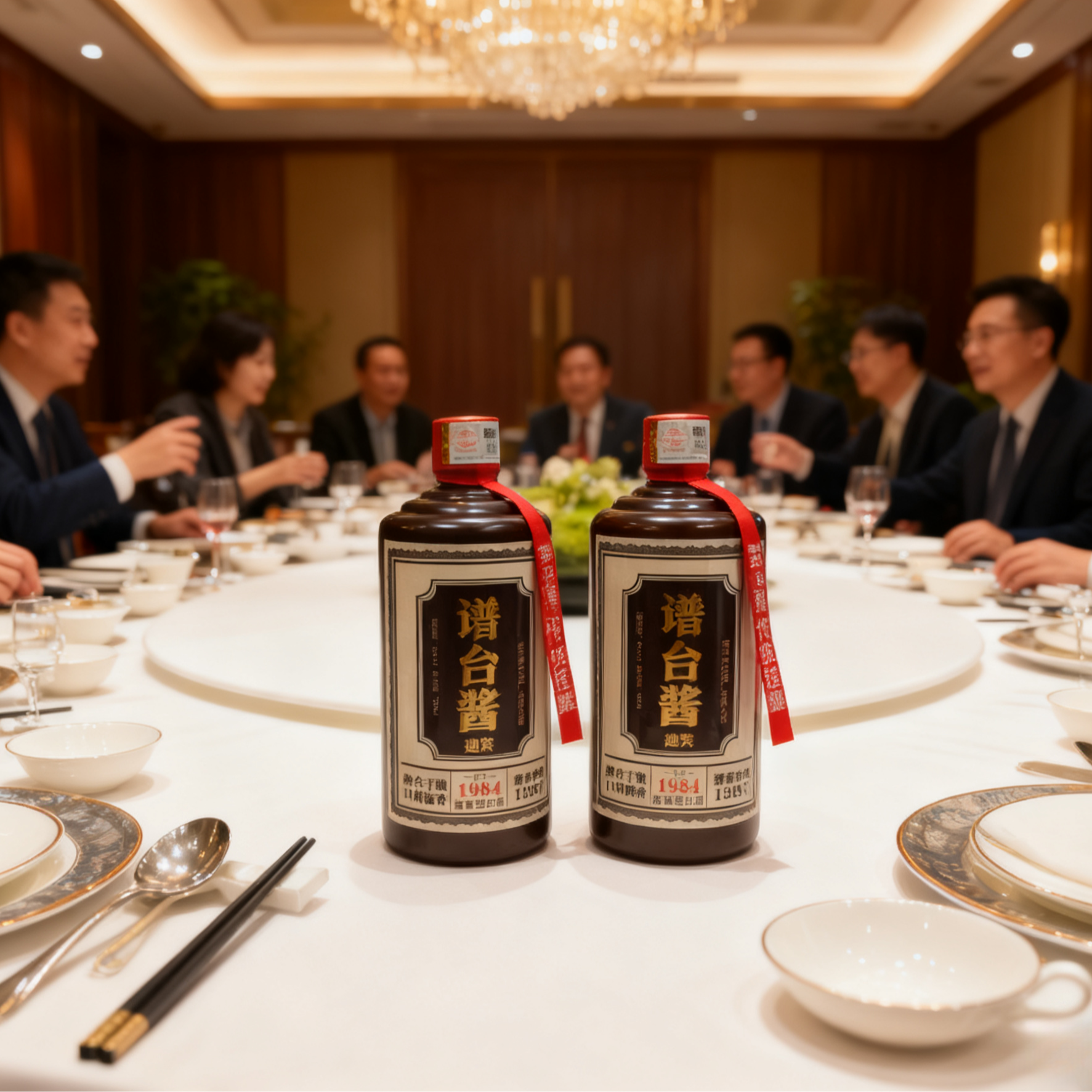 谱台酱——酱韵、贵州酱香型白酒（优级）纯粮食固态500ml/瓶53%Vol500