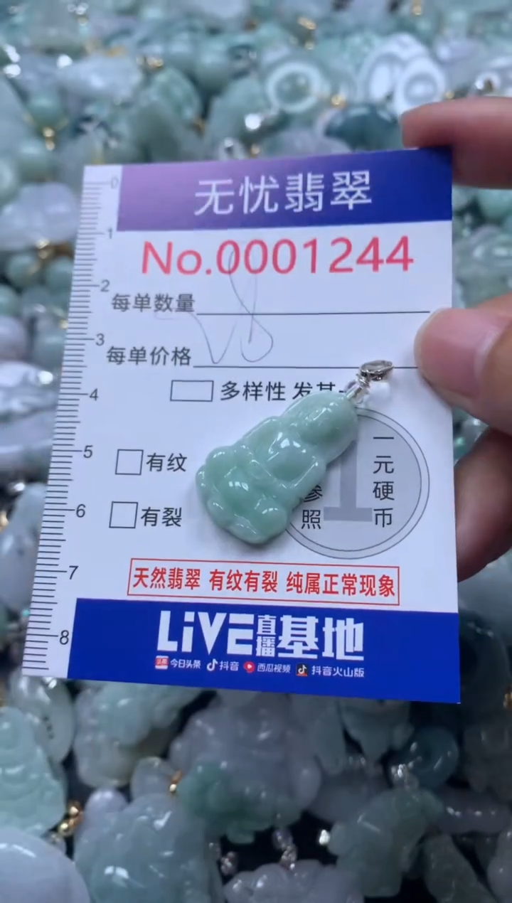 颈饰未镶嵌翡翠1244