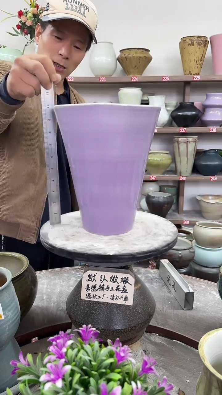 12-9-高26口20瑕-花盆