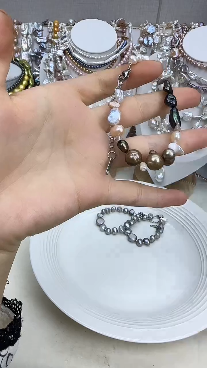 颈饰未镶嵌淡水珍珠1
