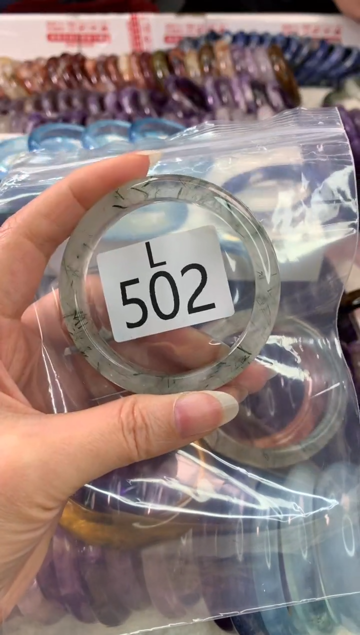 【闪购商品】水晶水晶手镯L未镶嵌502-53