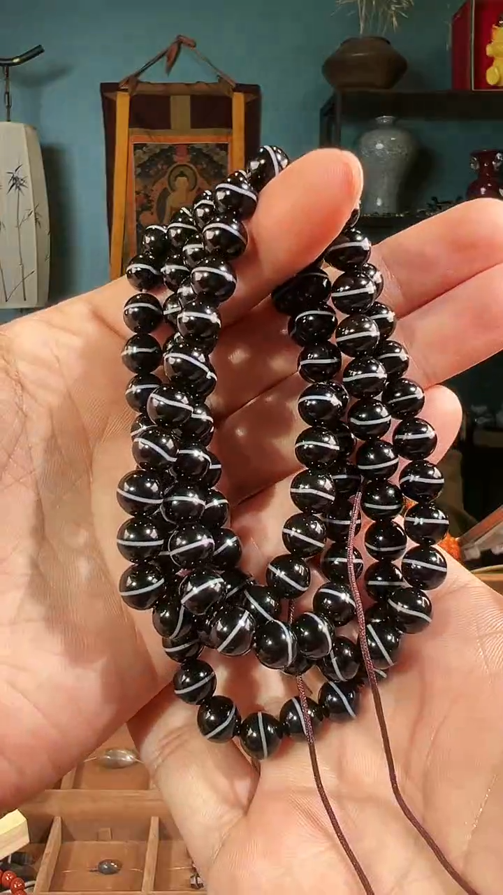 【闪购商品】玛瑙/玉髓颈饰未镶嵌一线108 8+