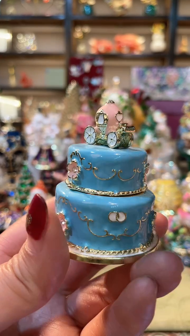 【闪购商品】精致珐琅彩首饰盒