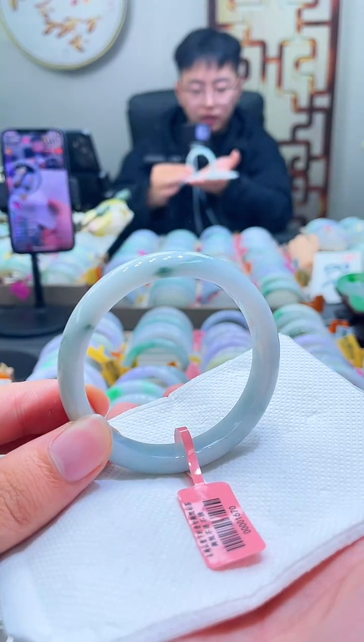 未镶嵌手镯翡翠012-53