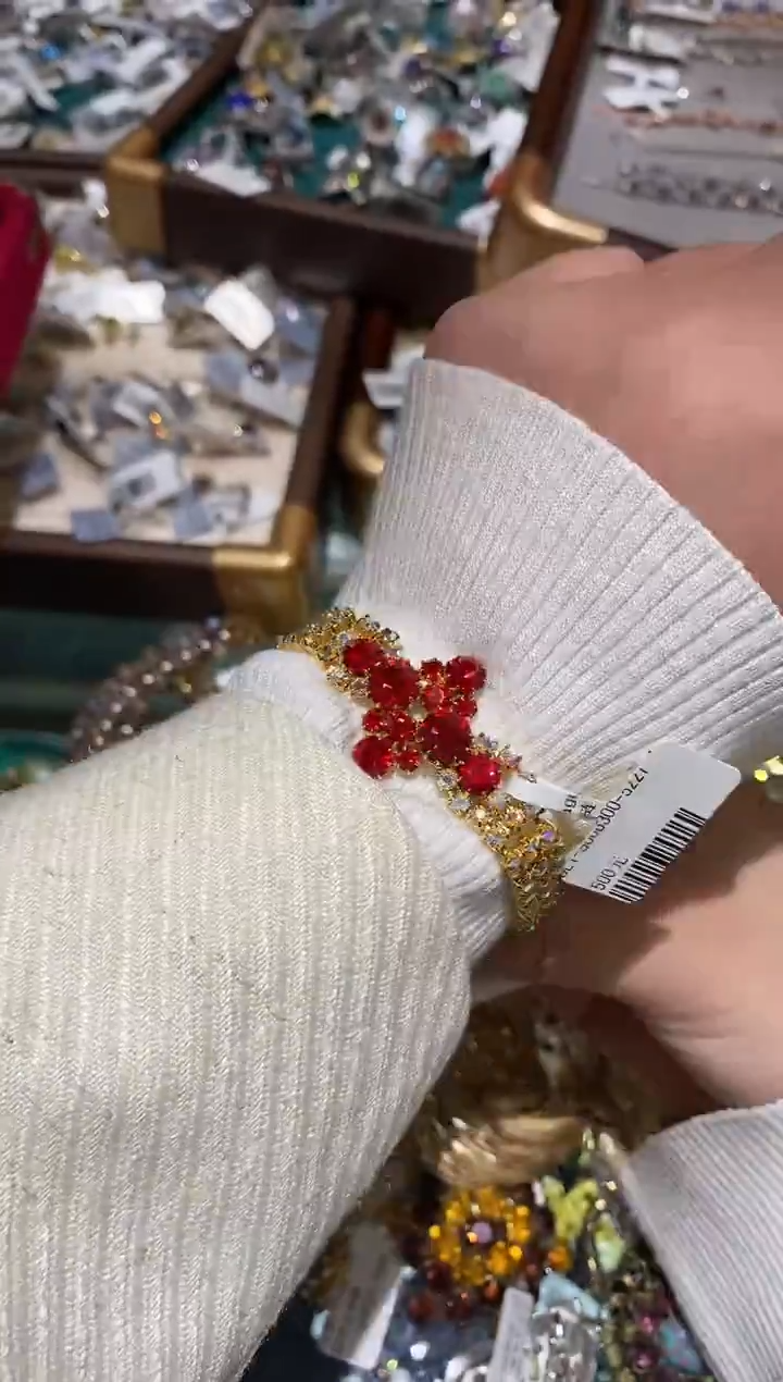 纯铜合金琉璃楚楚珠宝中古甄选不退换