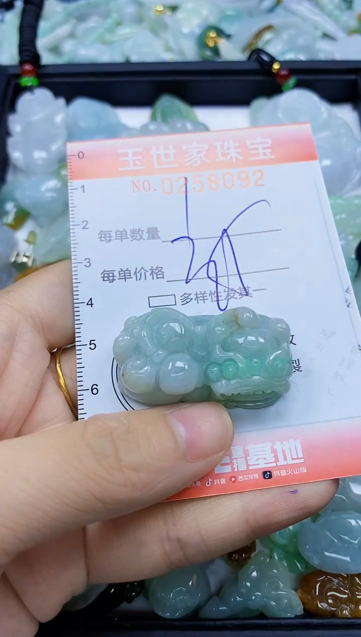 翡翠未镶嵌颈饰闪购0258092