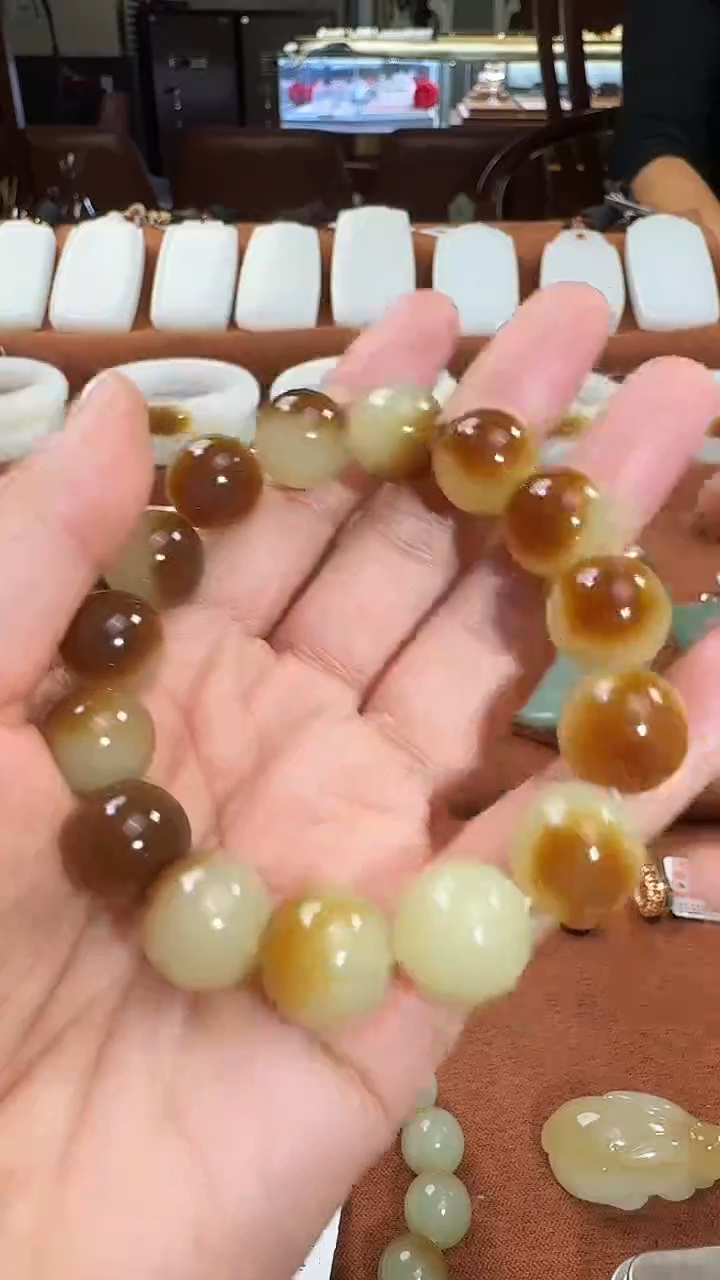 未镶嵌手串和田玉手串