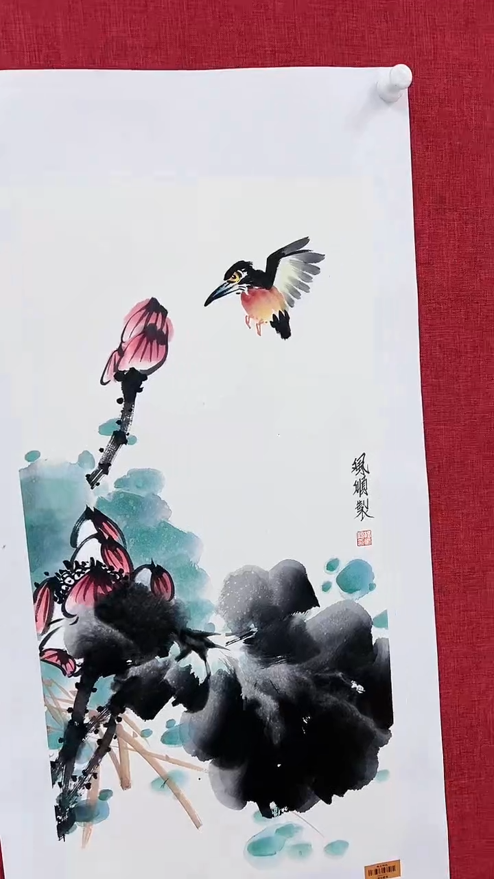【闪购商品】绘画杨风顺绘画2平尺花鸟