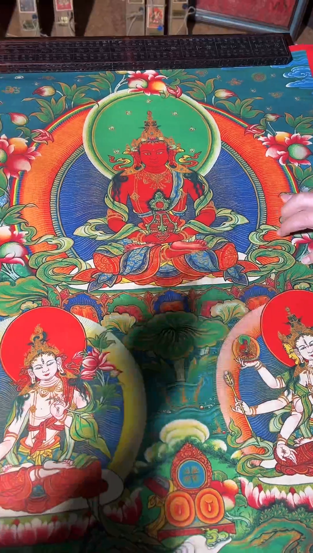 卷轴画东东唐卡tk16