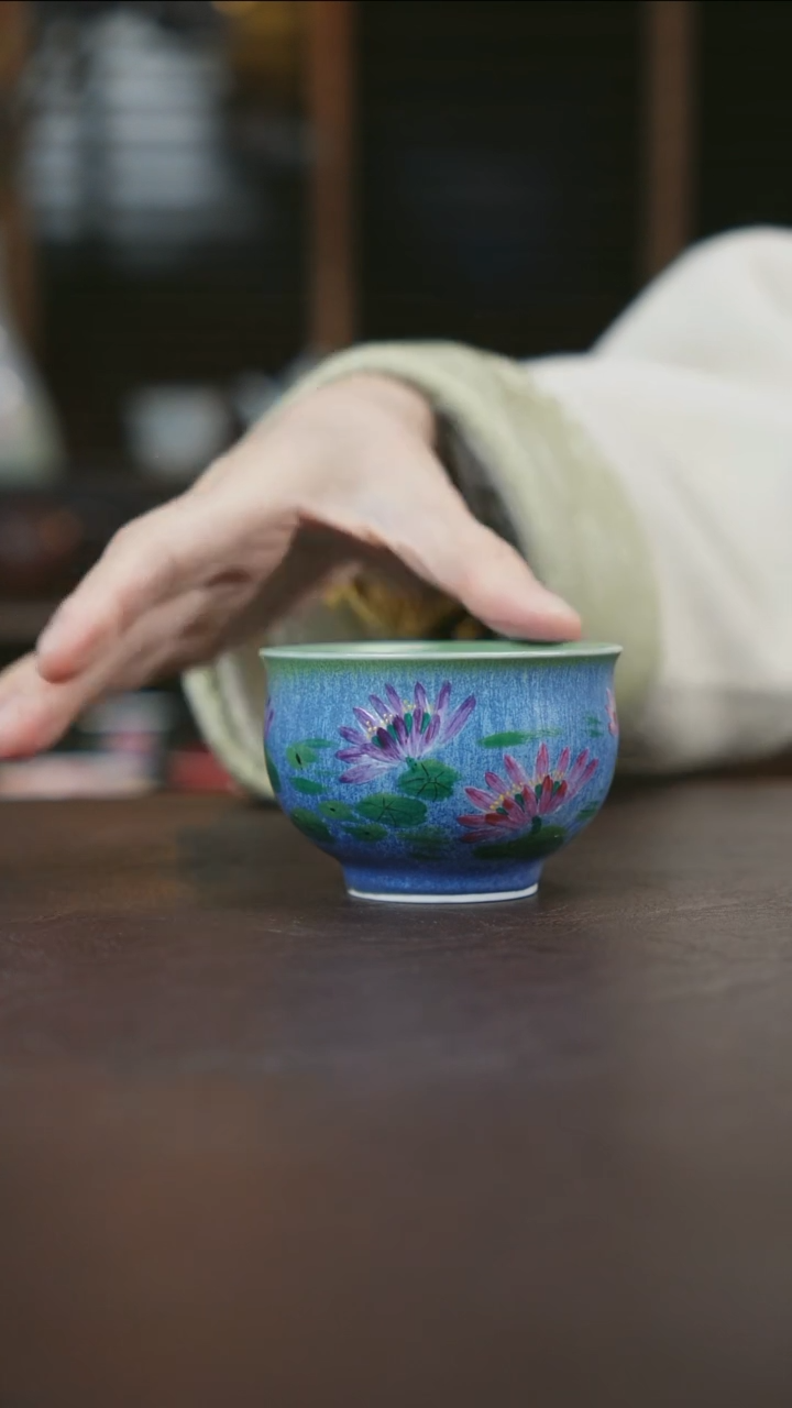 【闪购商品】杯景德镇陶瓷杯碗柴烧多人