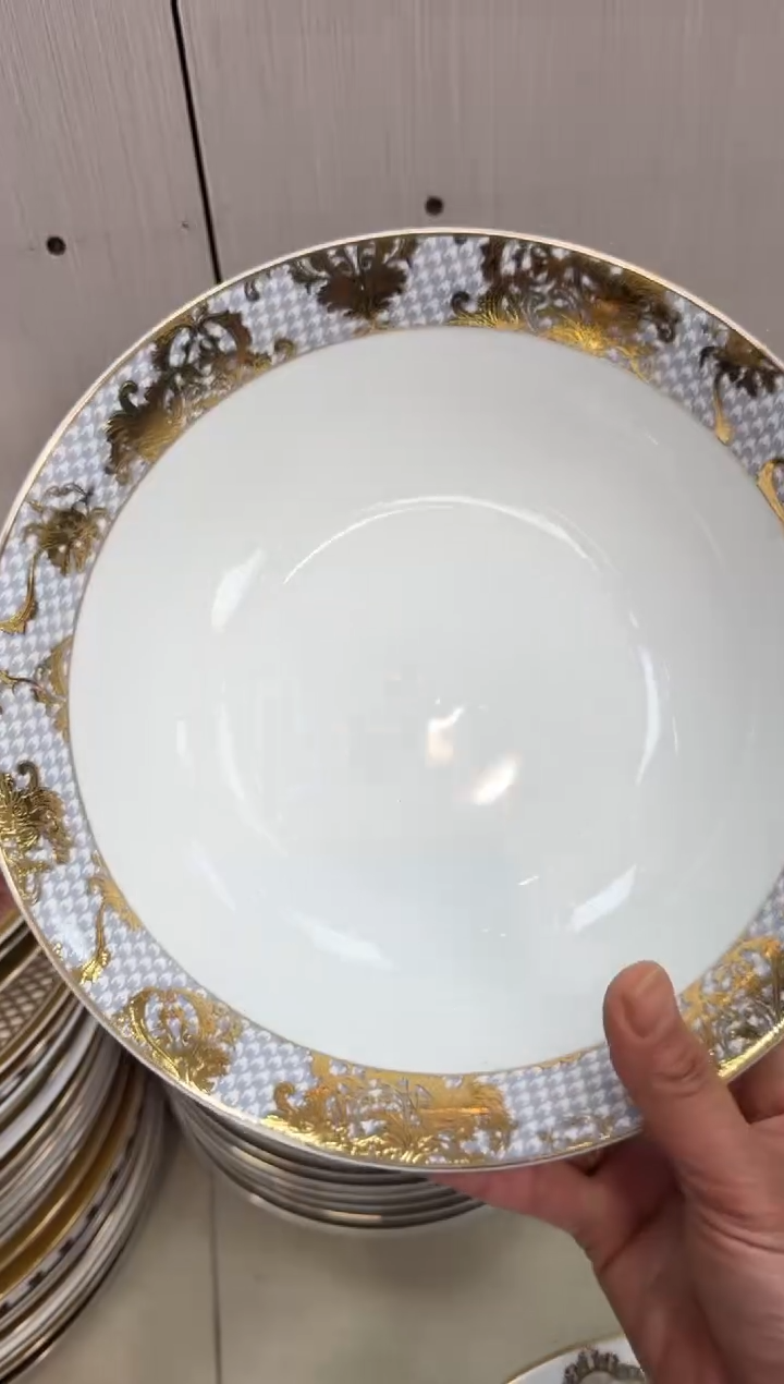 【闪购商品】瓷片9英寸汤碗福利款