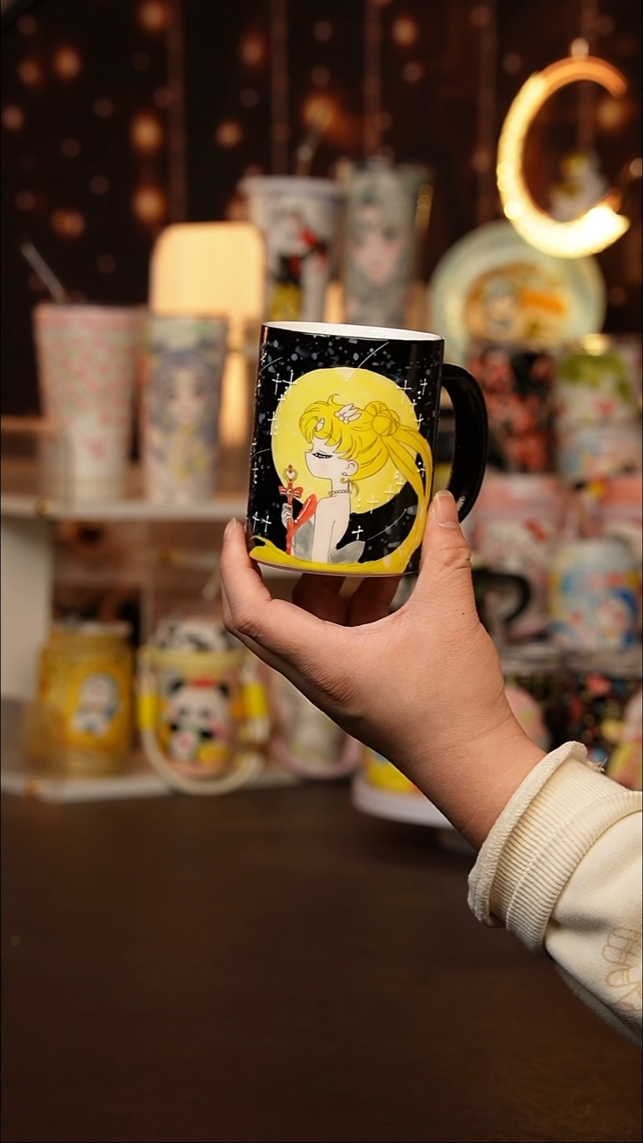 （玉泥）景德镇手工手绘文创陶瓷杯