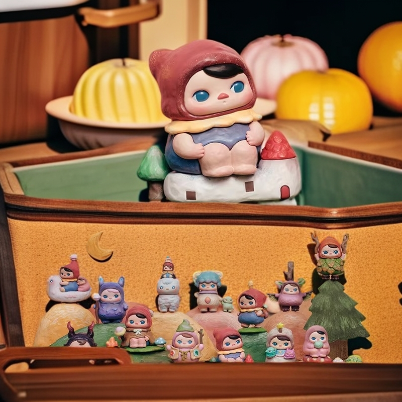 POPMART泡泡玛特PUCKY波克出发系列场景手办盲盒潮玩礼物-zb