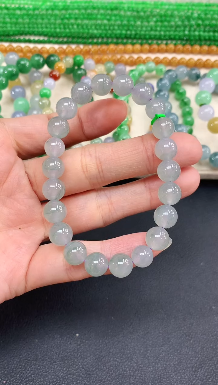 未镶嵌手串翡翠75|