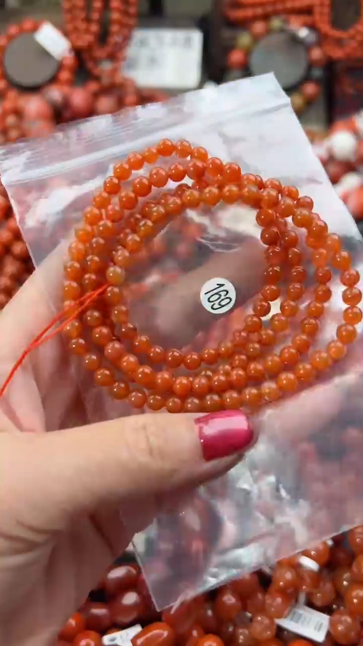 【闪购商品】南红玛瑙手串未镶嵌5