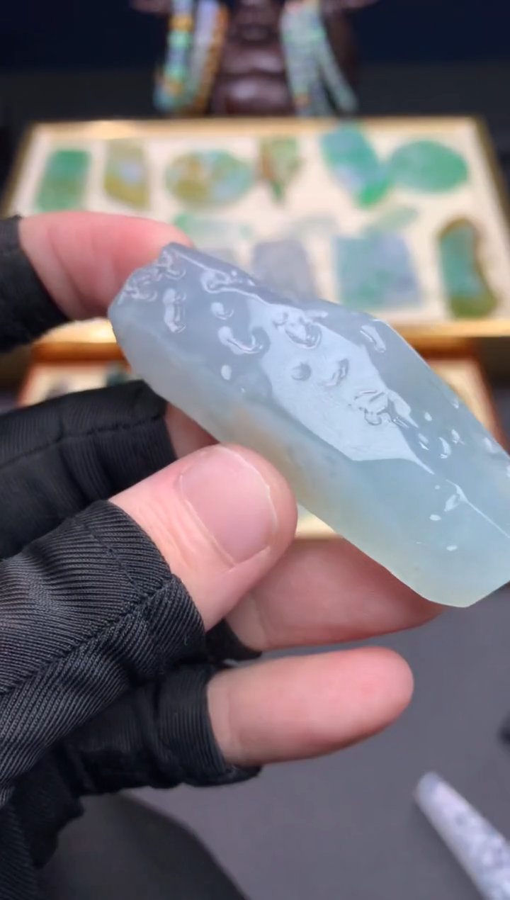 定制翡翠未镶嵌天然翡翠裸石（含工费）