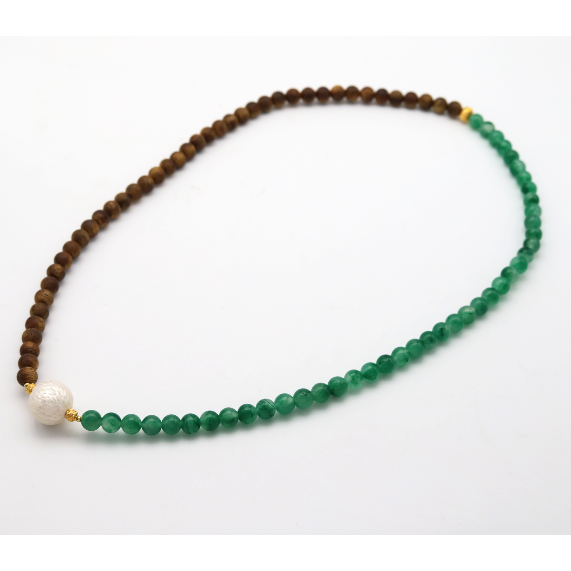 【望舒】G18K石英质玉手串项链两用款P12902052