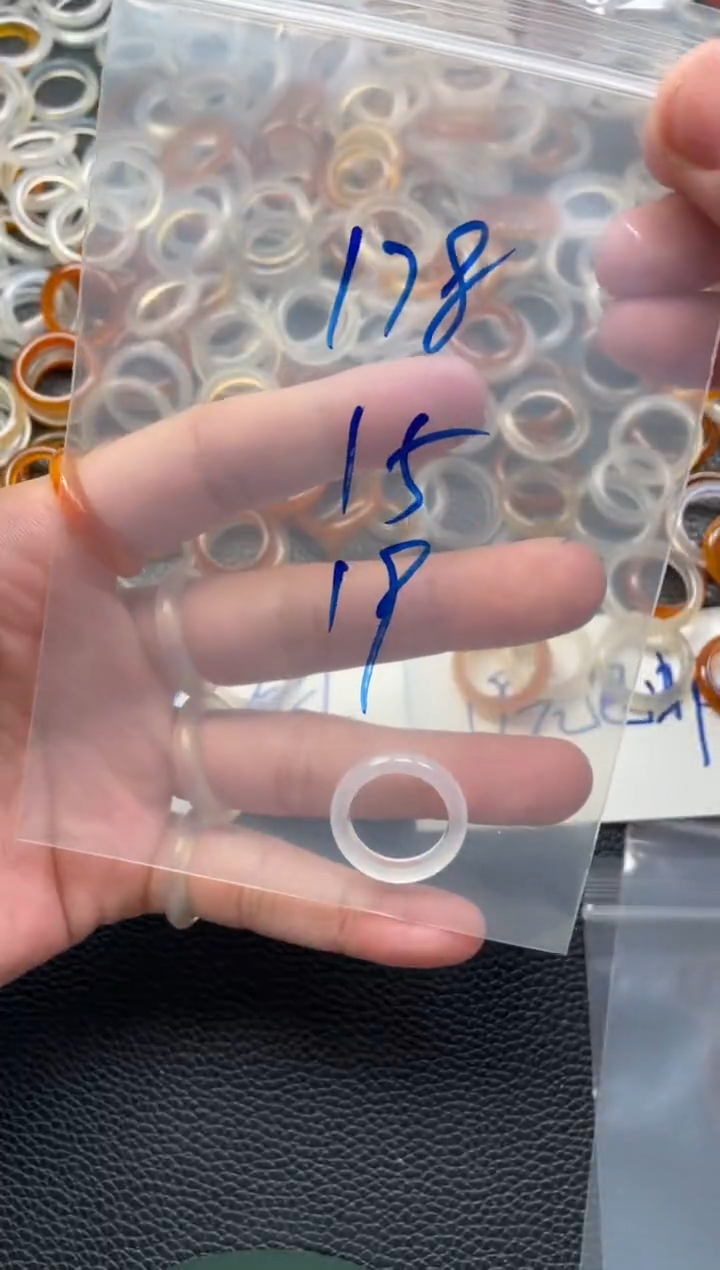 【闪购商品】玛瑙/玉髓戒指未镶嵌178