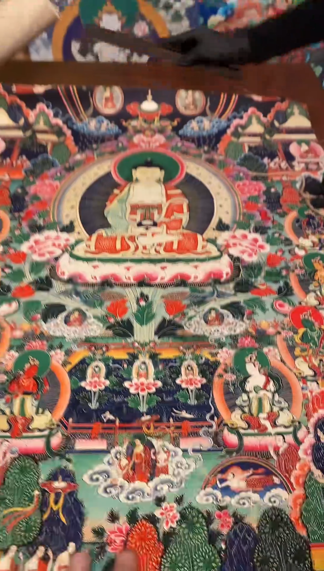 装裱画精美唐卡tk16148