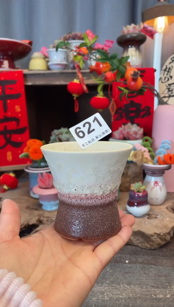 【闪购商品】摆件621知木小芳花盆