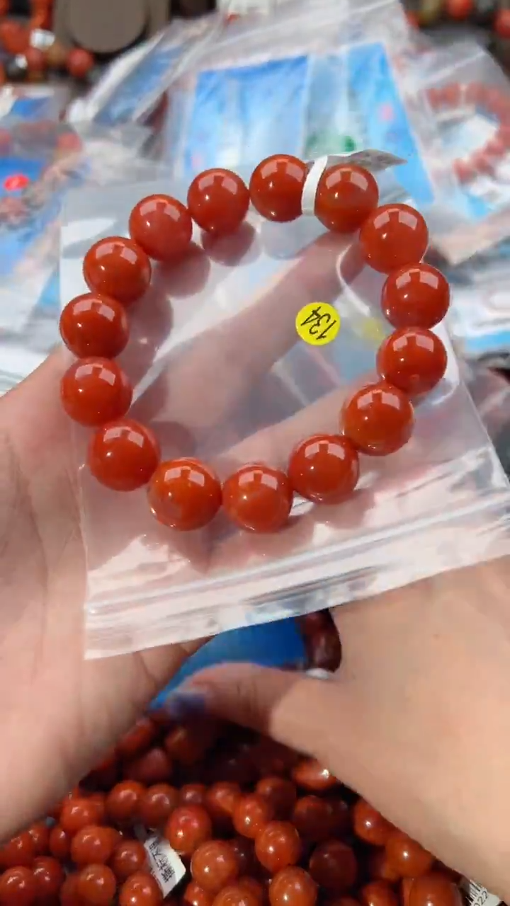 【闪购商品】南红玛瑙手串未镶嵌15+