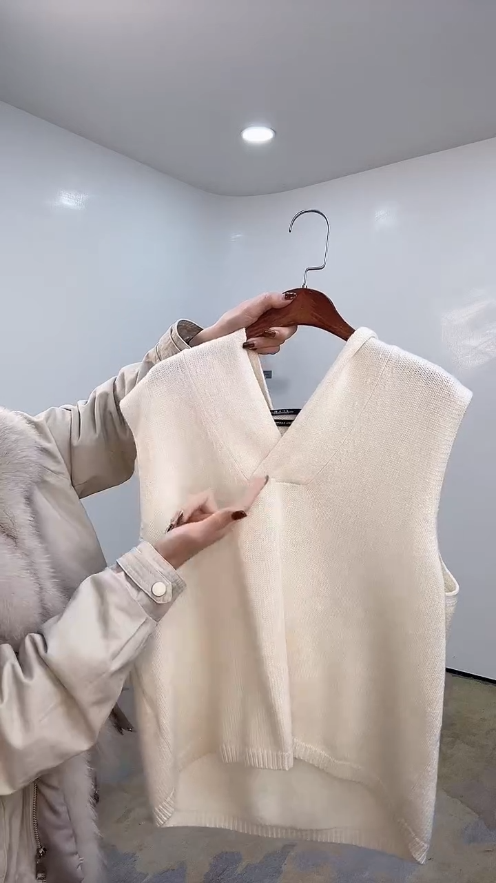 YEVACHAO女士时尚搭配连帽上衣中码