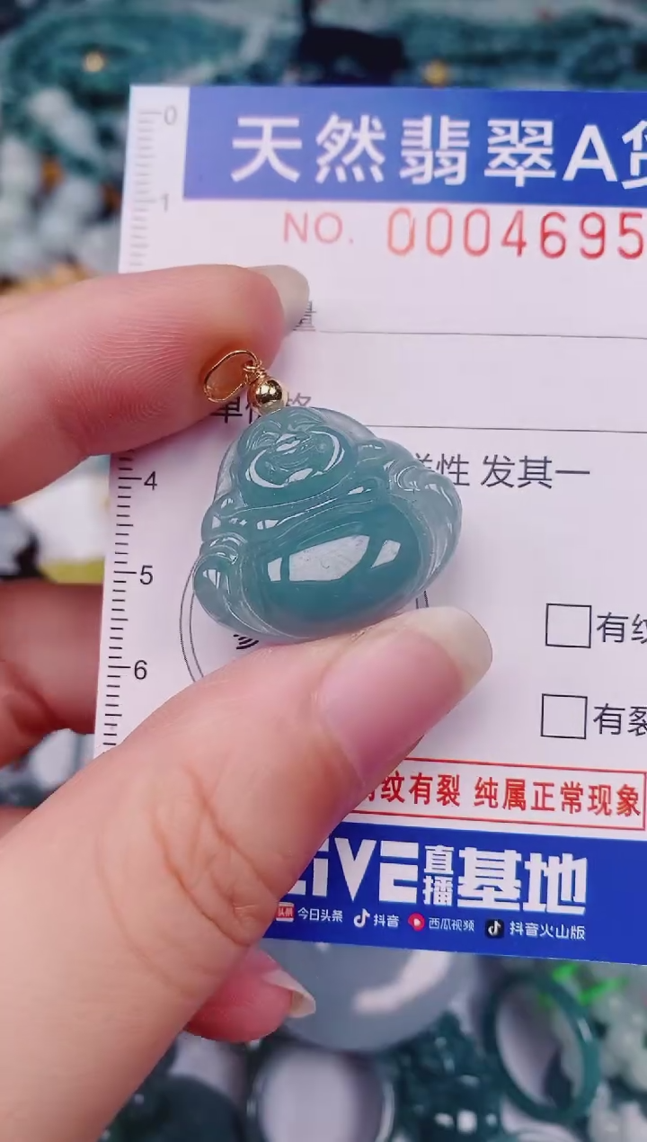 颈饰未镶嵌翡翠00004695