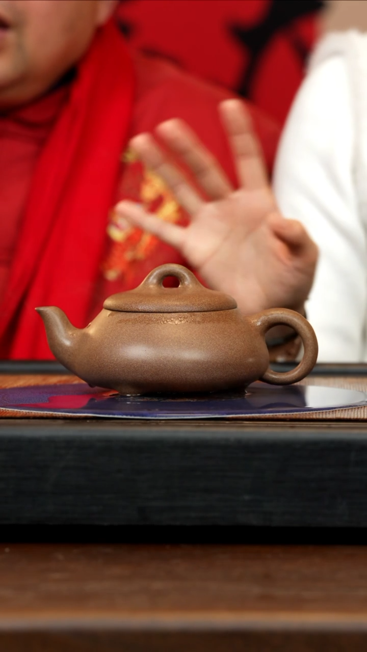 【闪购商品】紫砂茶壶CLQ 桃花泥 汉棠石瓢 