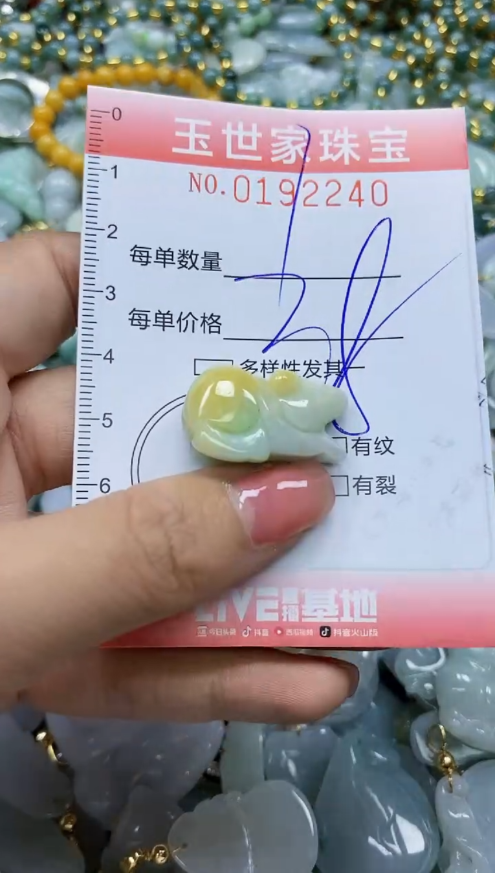 【闪购商品】翡翠颈饰未镶嵌闪购0192240