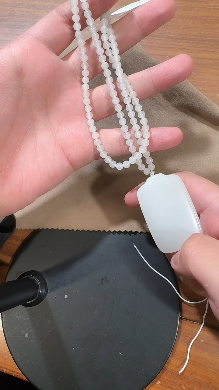 【闪购商品】和田玉吊坠未镶嵌1452平安牌