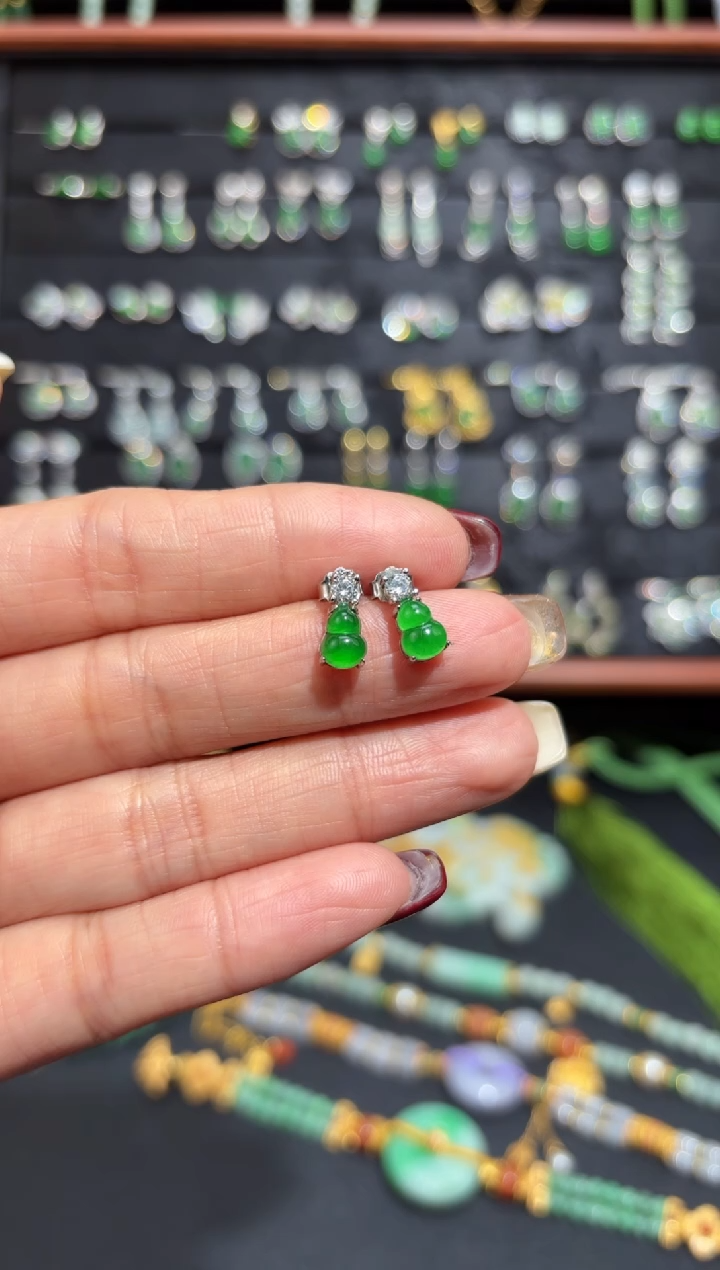 【闪购商品】翡翠颈饰银S925镶嵌蛋面/支持复检/一件