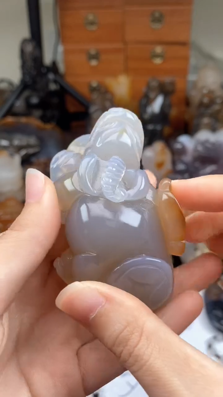 【闪购商品】玛瑙/玉髓颈饰未镶嵌AA