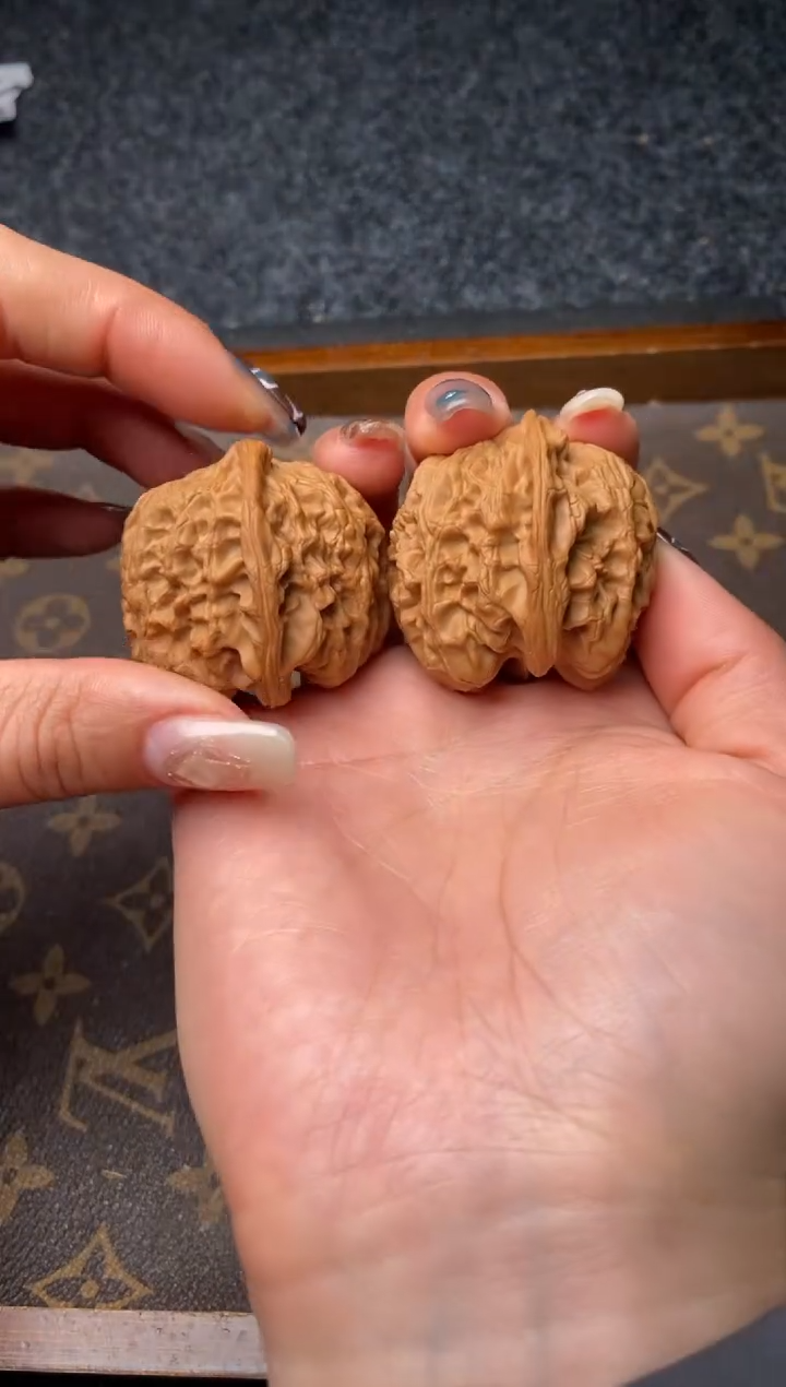 把件文玩核桃b209号42尺野牛