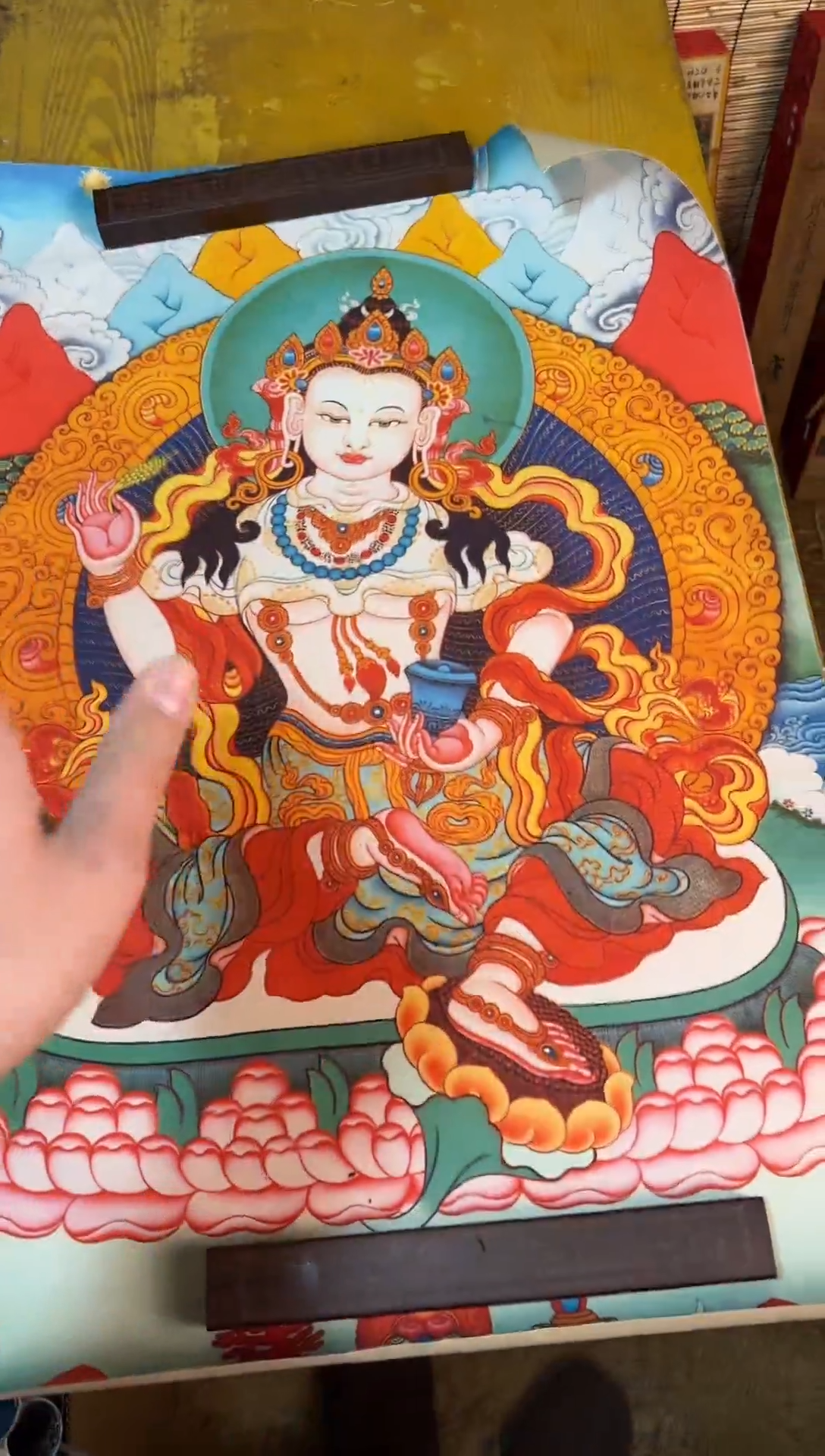 卷轴画精品唐卡===藏藏--80