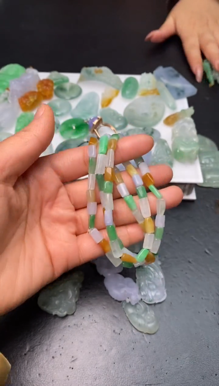 【闪购商品】定制翡翠未镶嵌翡翠毛货~多样性发货一个