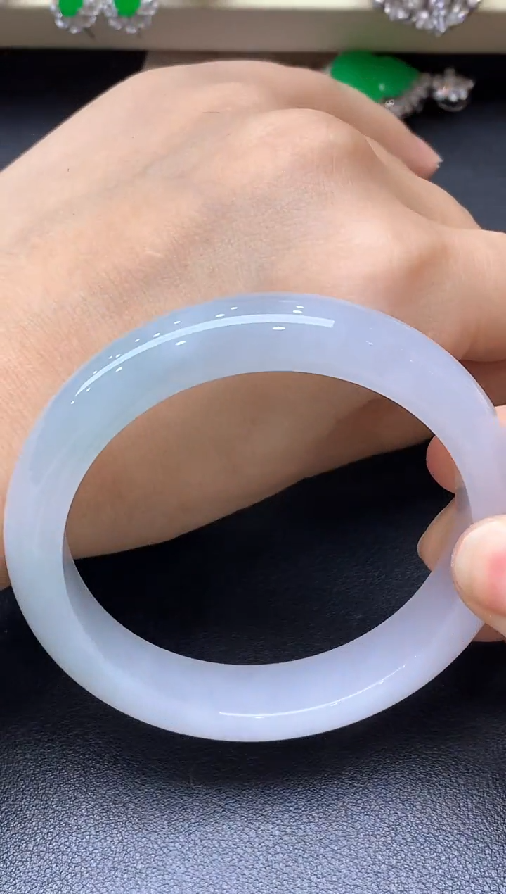 未镶嵌手镯翡翠735-中国好珍宝