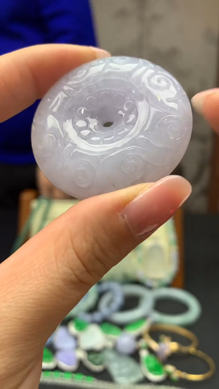 【闪购商品】翡翠颈饰未镶嵌30-天然翡翠