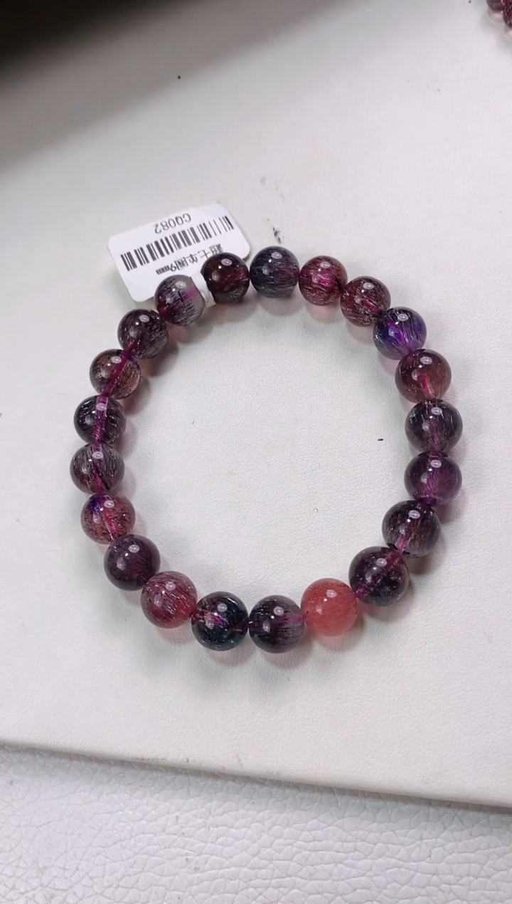 【闪购商品】水晶超七单圈9*+未镶嵌多人多样性发其一