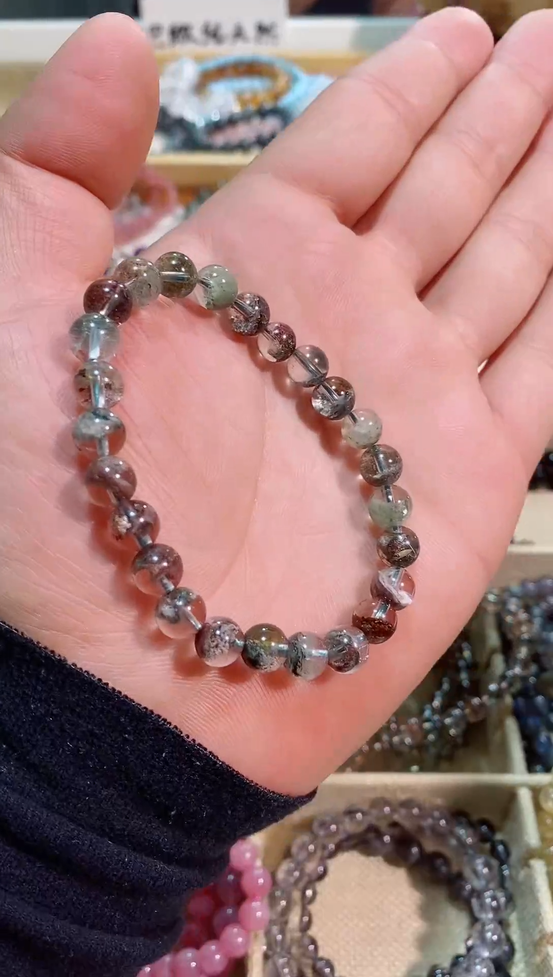 【闪购商品】水晶手链未镶嵌四季幽灵7M+ (多样性发其一）