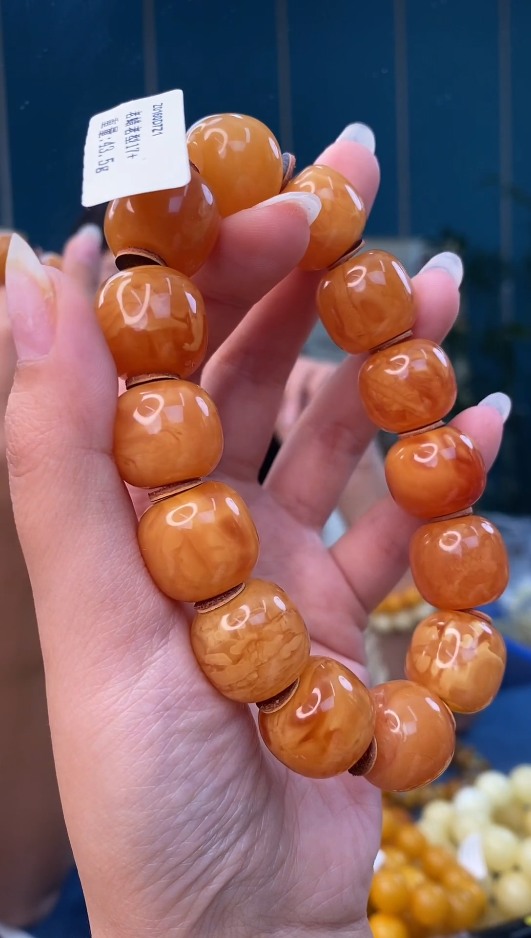 裸石琥珀未镶嵌1/2多样性发其一66