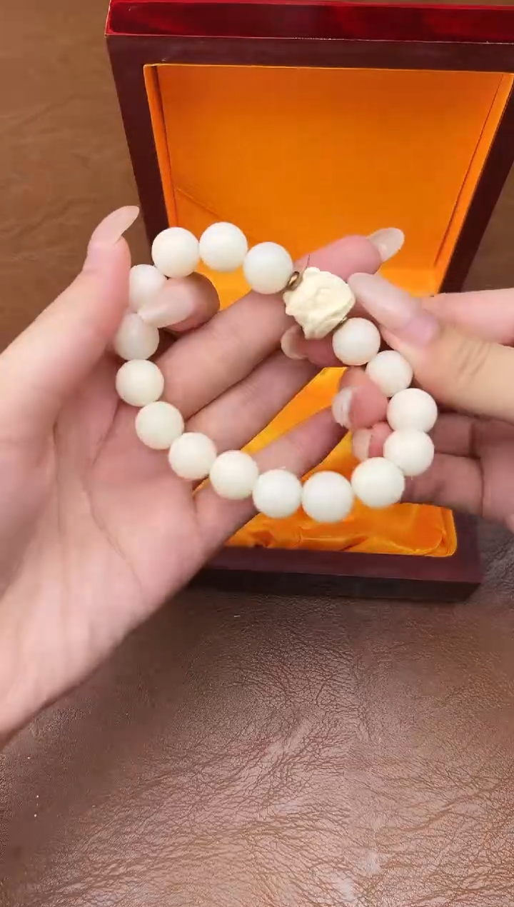 万家文玩阁白玉菩提链接@@SP141