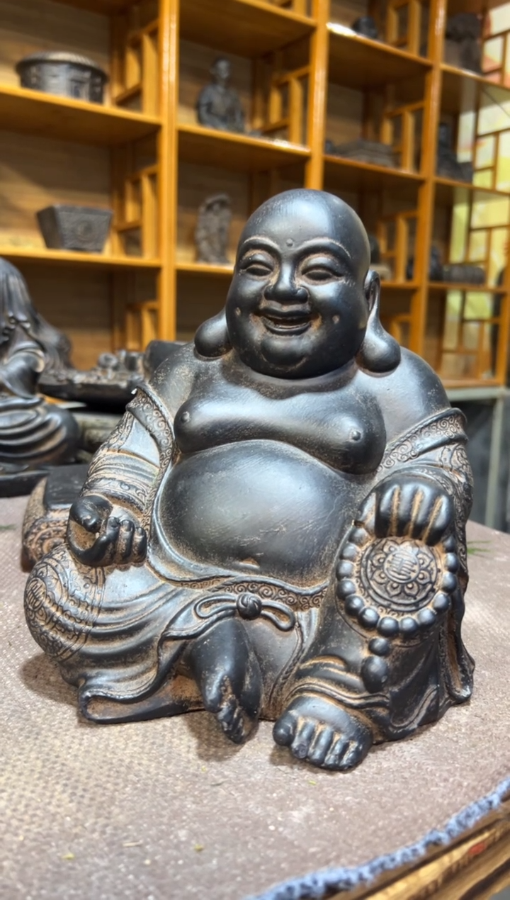 陶土【火山泥】大肚佛