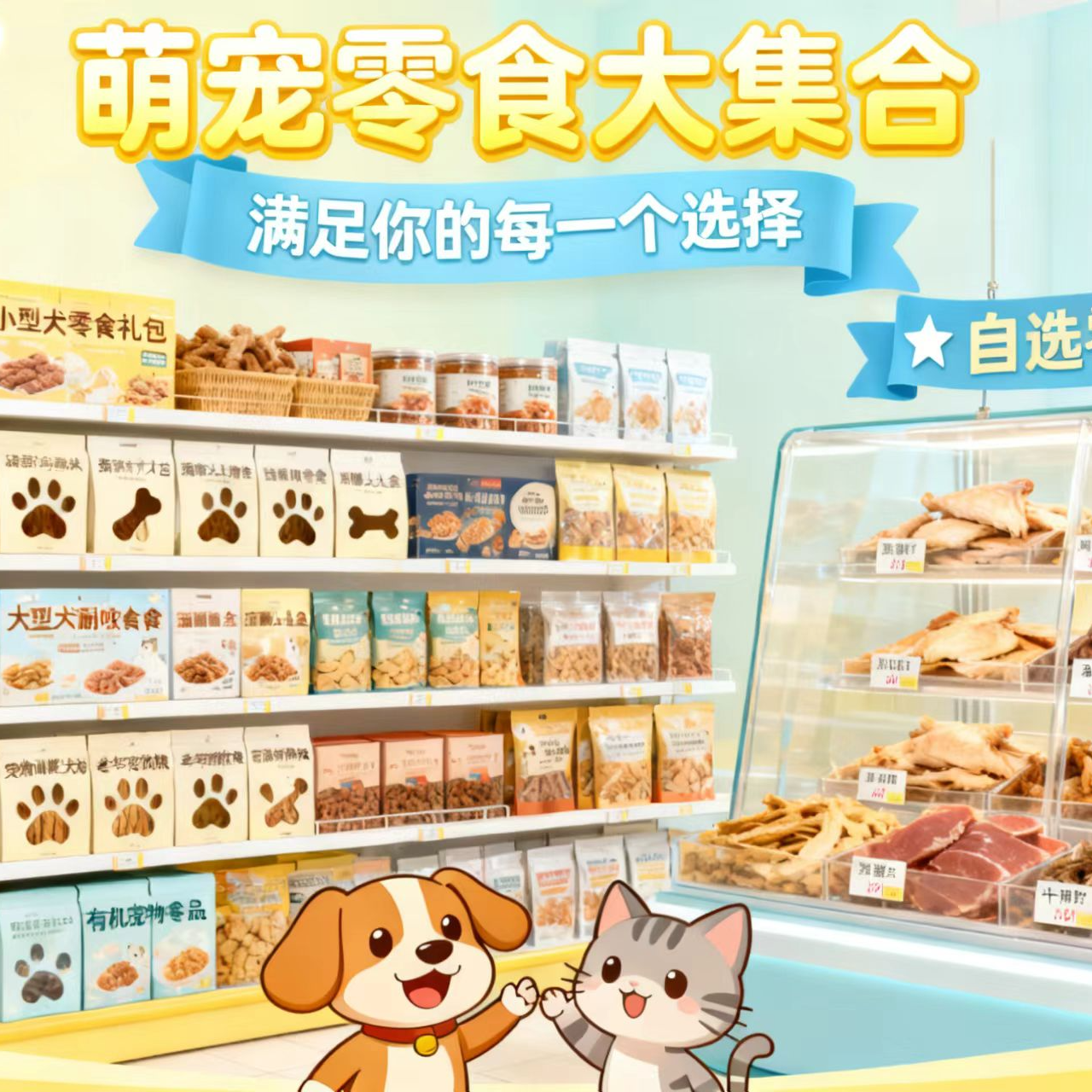 【直播自选专用】犬猫零食罐头冻干用品自选链接（零食满5件包邮）