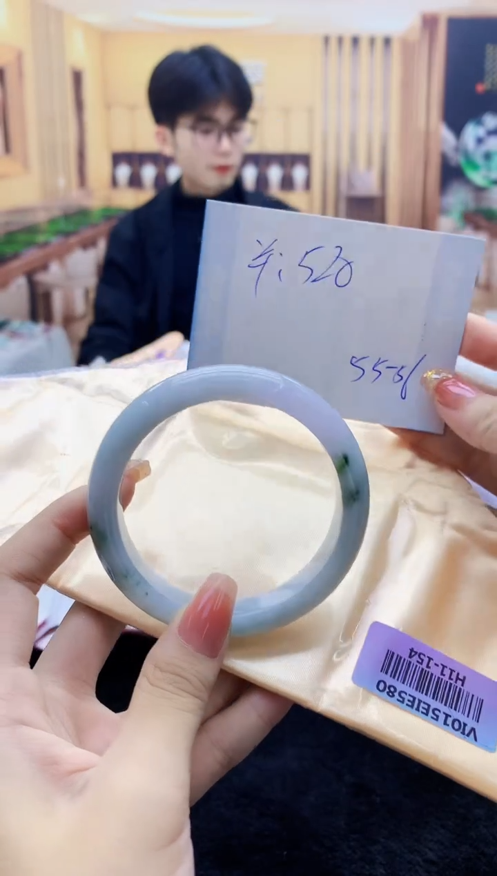 【闪购商品】翡翠手镯未镶嵌    H11-154