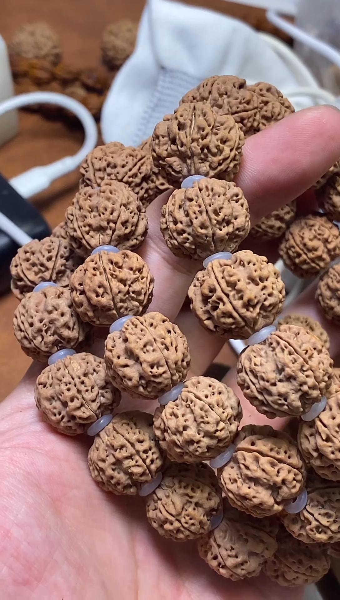 金刚菩提手串蜂窝双龙，福利款，有色差