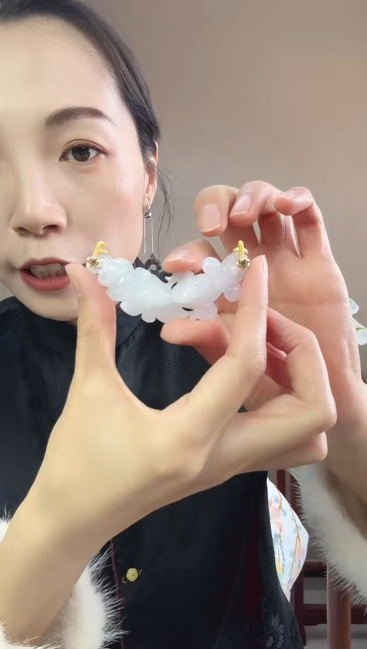 【闪购商品】翡翠颈饰未镶嵌国风原创